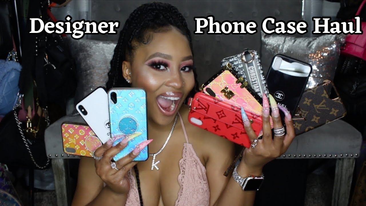 Designer Phone Case Haul YouTube