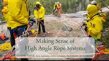 Dual Main Rope Rescue Systems, Twin Tensioned Rope Systems (TTRS), DCTTRS, SMSB Overview