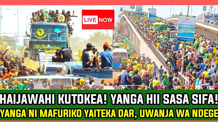🔴#live_THIS IS YANGAA! WANANCHI WAUTEKA UWANJA WA NDEGE MAPOKEZI YA YANGA NI BALAA! UMEONA?