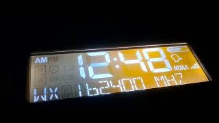NOAA Weather Radio Station WXJ75, Springfield Illinois Full Broadcast Cycle 8/10/22