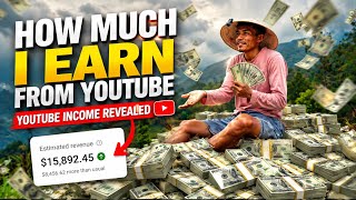 How much I earn from YouTube:YouTube income revealed