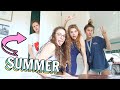 first week of summer VLOG - Bff road trip, beach, sleepover