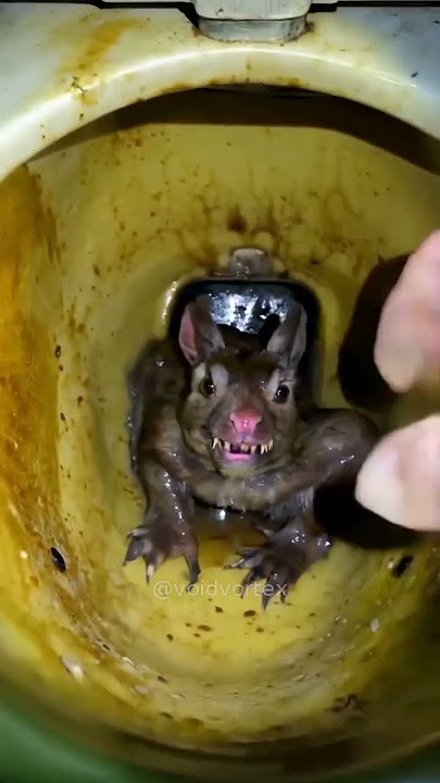 What on earth is lurking down there? #weirdpets #creepycreatures #shorts