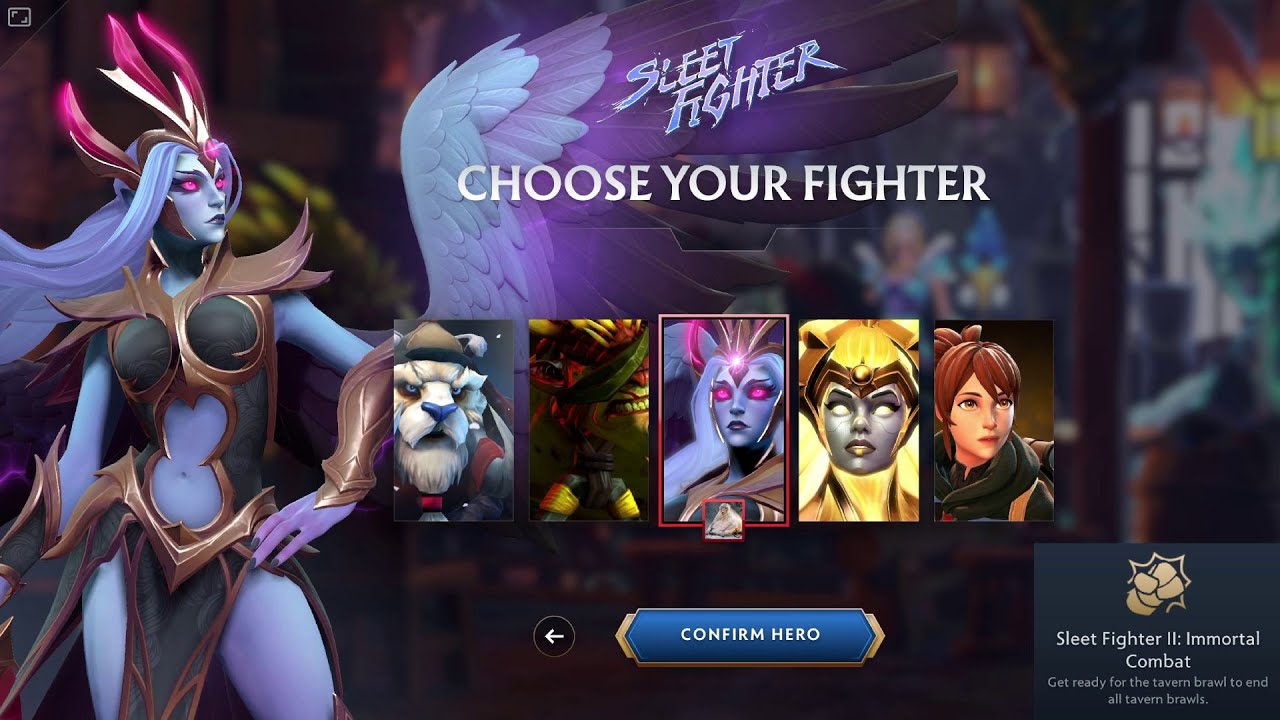 Dota 2 Fighting Game is Real? "Sleet Fighter" is here! - YouTube