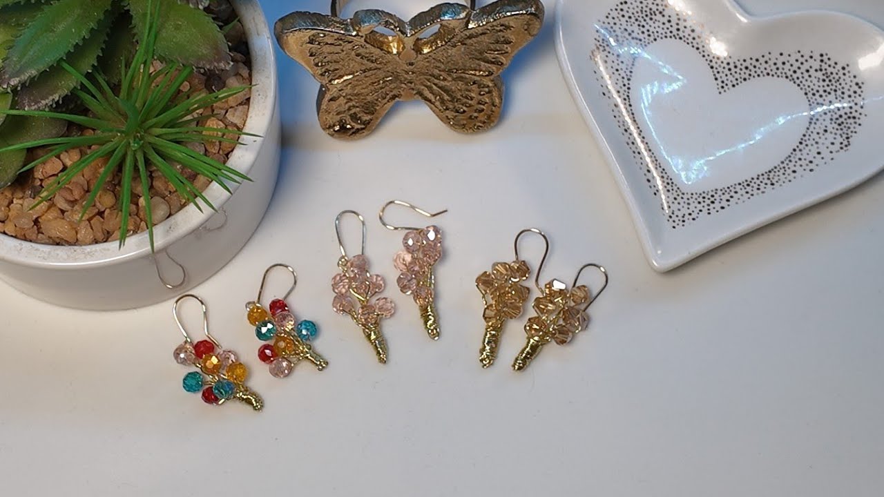 Aretes diseños de ramo 💐