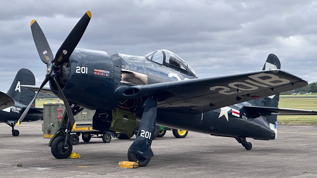 Flying legends Airshow at Leeds East Airport (Church Fenton)16.07.23:Flight line walk