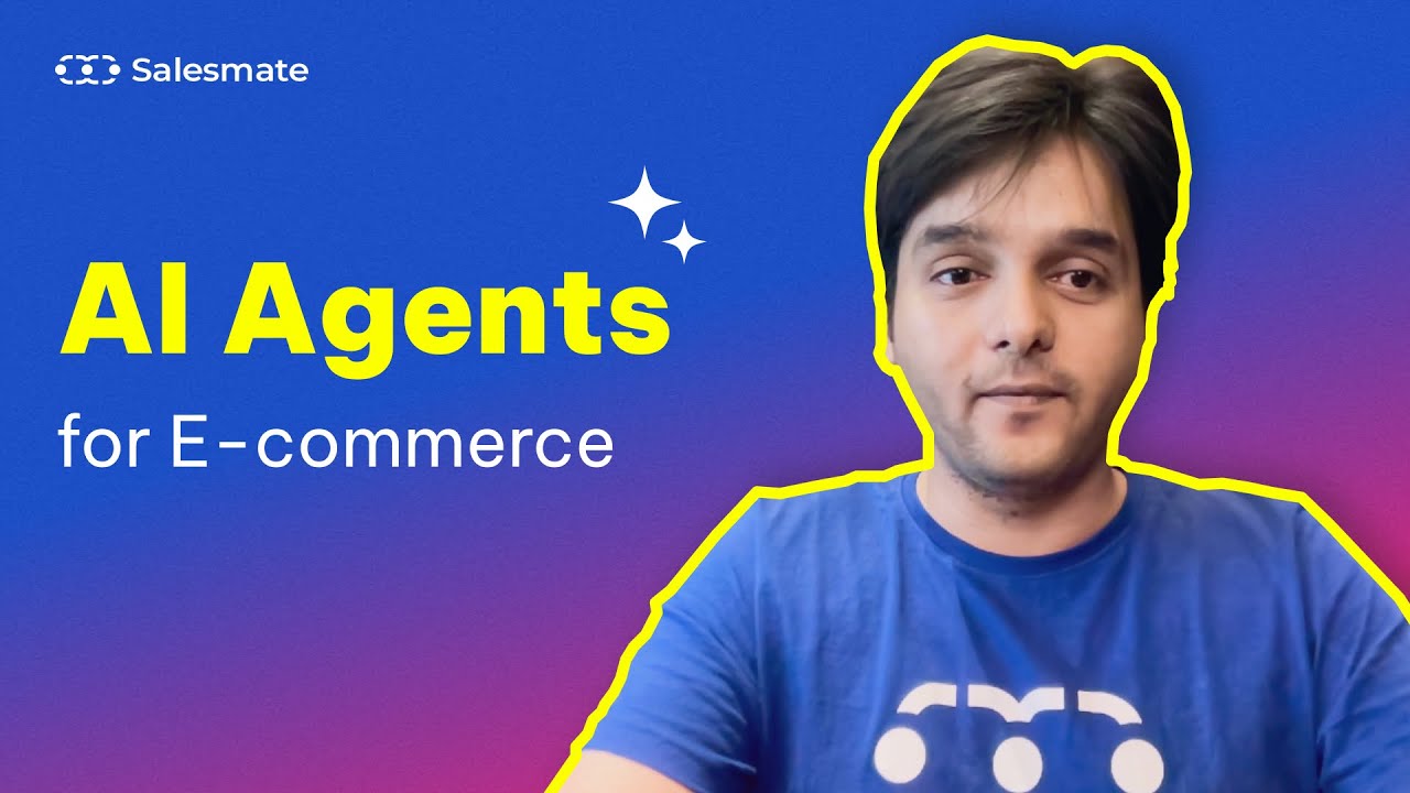 Salesmate AI Agent for E-commerce: Personalized Shopping & Sales