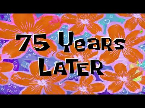 75 Years Later Spongebob Time Card 83