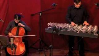 Glass harp &amp; cello -The Queen&#39;s funeral march-Purcell