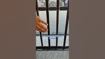 Flat screen folding King Kong screen door, Saigang HD screen.#qiangning