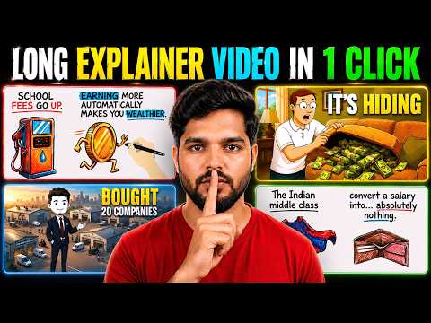 How I Make Long Whiteboard Explainer Video Using AI | Money Secret