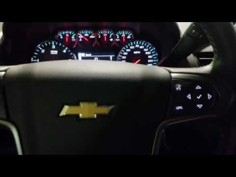Oil Life Reset 2015 Chevrolet Suburban, Silverado, Sierra - YouTube
