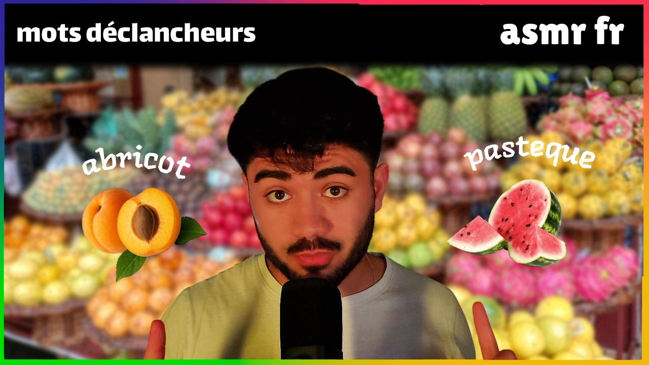 JE TE CHUCHOTE DES MOTS DECLENCHEURS EN #asmr