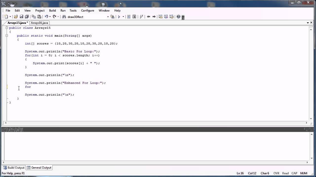 Arrays Part 7: For..Each / Enhanced For Loop (Java) - YouTube