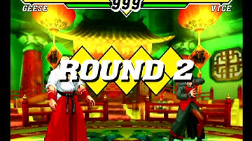 Capcom VS SNK 2 (Dreamcast) Arcade as Geese