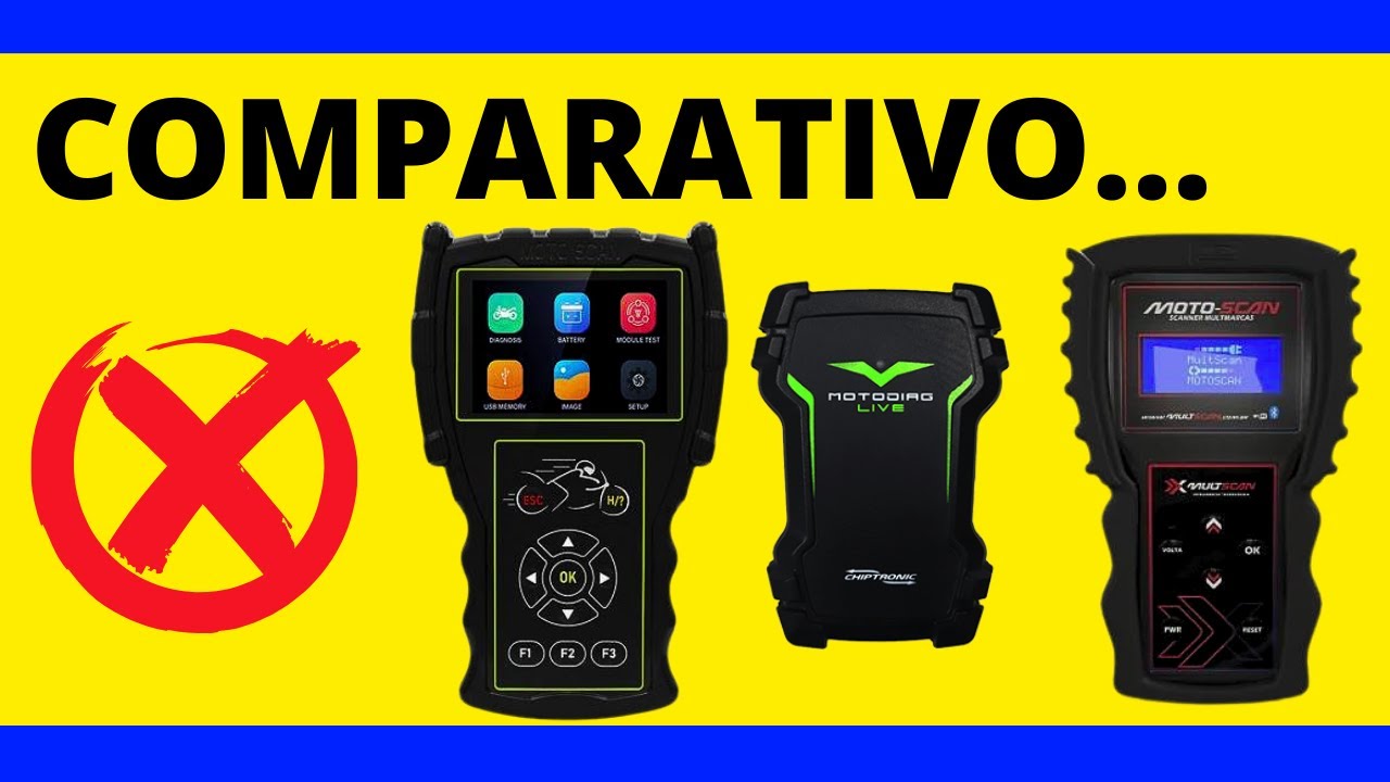 2025 Scanner para motos comparativo MOTODIAG LIVE | MULTSCAN | JDIAG M100 PRO