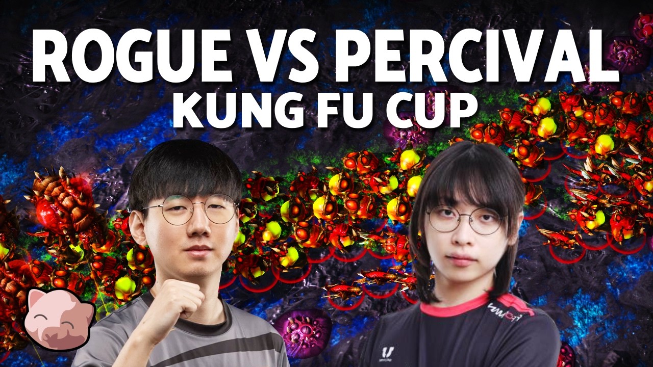 ROGUE's INSANE Greed vs PERCIVAL | Kung Fu Cup - StarCraft 2