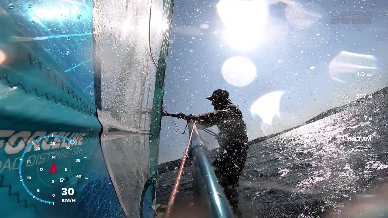 Windsurf Foil Lestada 15 knots vela 7,8