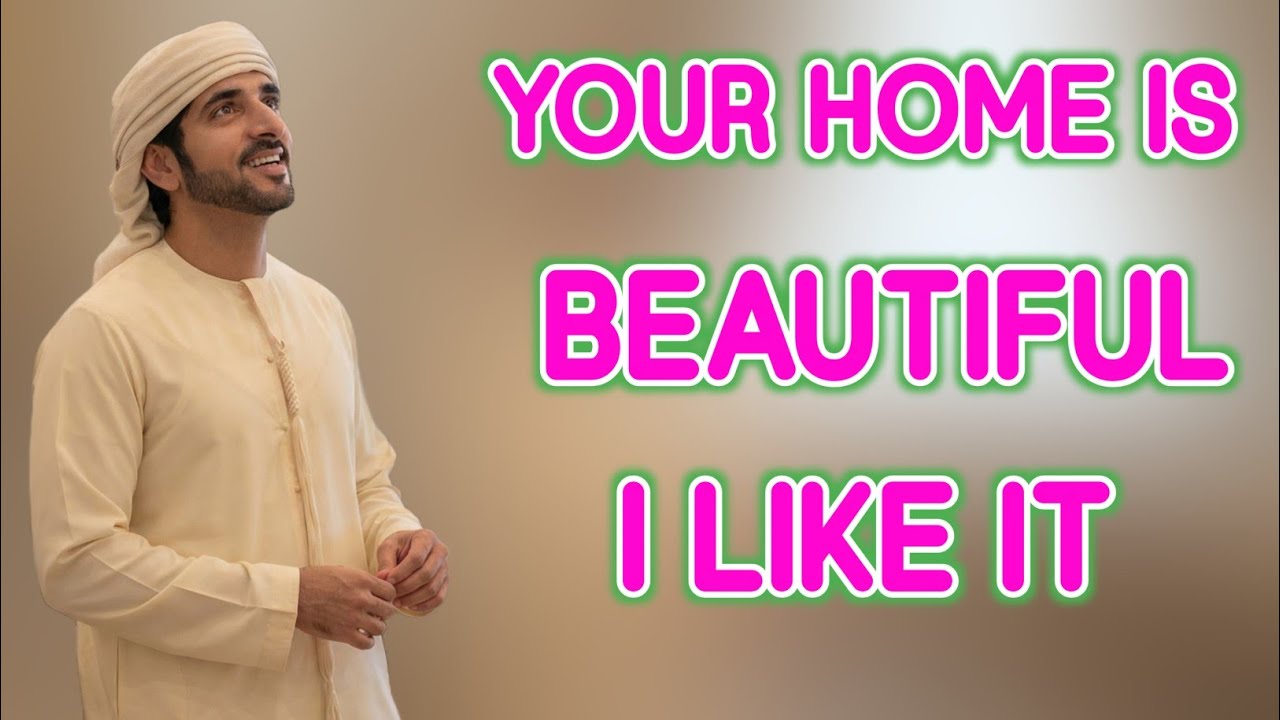 Ваш дом прекрасен, мне он нравится | Стихи шейха Хамдана Фаззы | Посвящение от Fazza Poems Studio