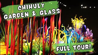 Visiting the CHIHULY GARDEN and GLASS MUSEUM in Seattle - FULL TOUR of Exhibits, Gallery & Garden