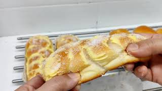 Roti Golok Viral Lembut Gebu | Braided Bread with Butter and sugar screenshot 5