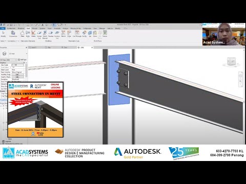 Steel Connection in Revit