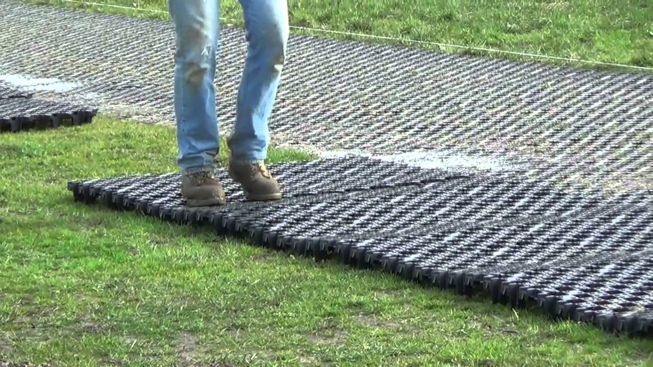 Access Tack PERFO AK Installation - Car Park Access Track at Major Event Venue ...