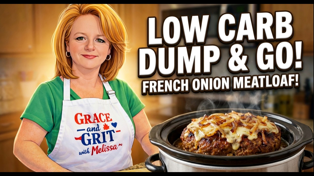 Dump and Go French Onion Meatloaf