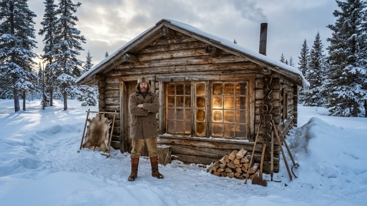 The Community Mocked His South-Facing Cabin — Until It Held 18 Hours of Warmth Daily
