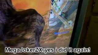 to warhawk mods, he is cheating
