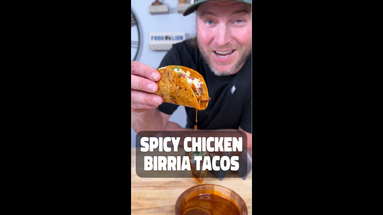 The SPICY Chicken Birria Tacos! - YouTube