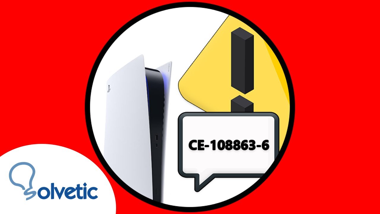 ✔️🎮 SOLUCION PS5 ERROR CE-108863-6 | ERROR PUERTOS - YouTube
