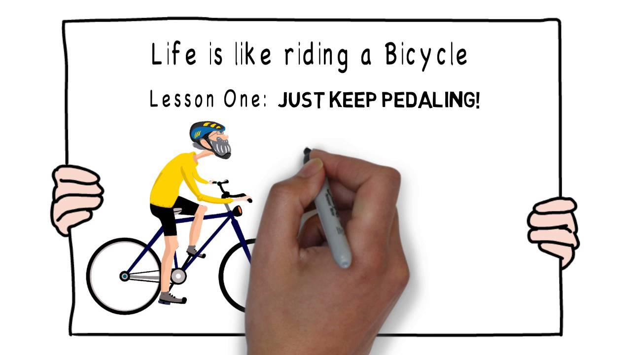 Lesson One Just keep pedaling YouTube