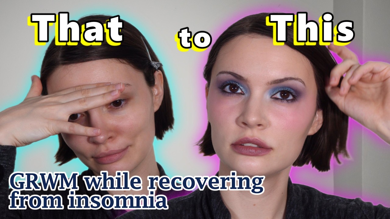 That to This: Spring Eyes to try to summon winter to be over (GRWM Catch UP)