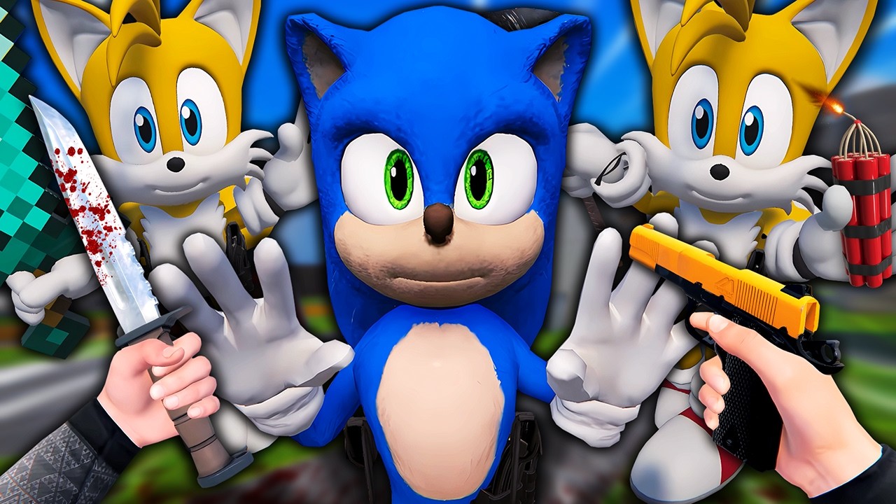 TAILS ROBI EKSPERYMENTY NA SONICU! | BONELAB