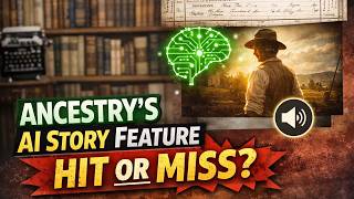 I Tested Ancestry’s AI Story Feature… Here’s What Genealogists Need to Know