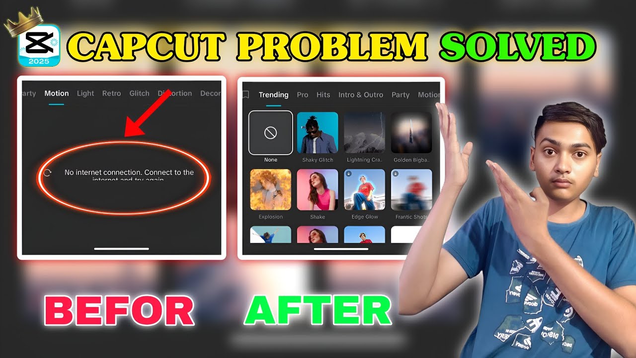 How To Solve Capcut No Internet Problem ?✅//2025 Latest Version⚡//best Vpn For Capcut ! //