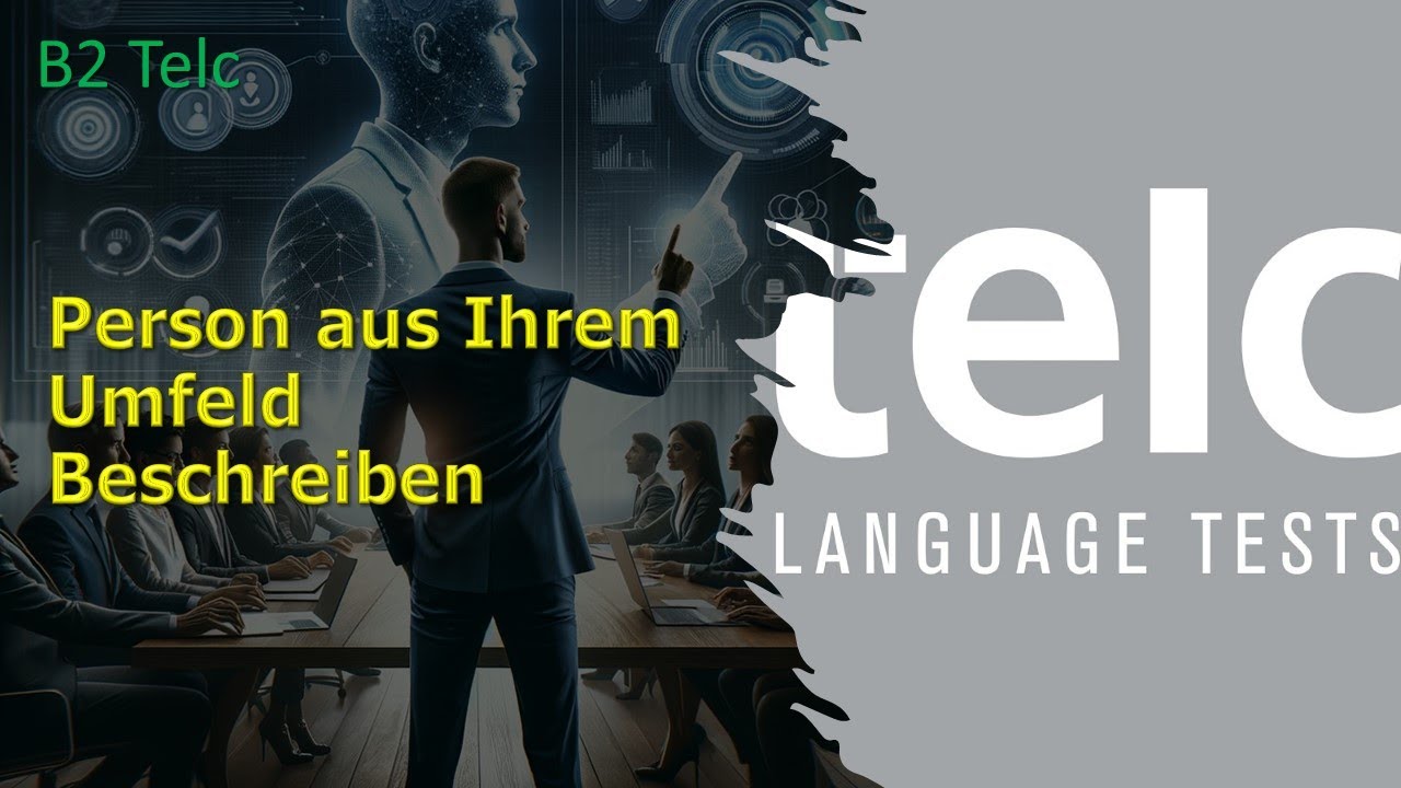 Berufliches Vorbild B2 Beispiel Person beschreiben , die für Sie ein berufliches Vorbild | Telc B2