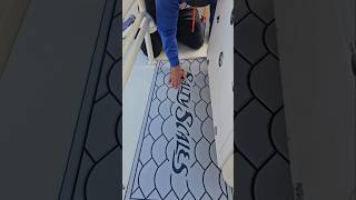 The New Boat Helm Pad By Dekit Looks Sharp #dekit #helmpad #seadek