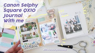 Canon Selphy Square QX10 / Journal with me #17