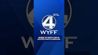 Where can you watch CBS in the Upstate area of South Carolina?