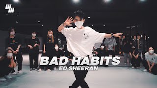 Ed Sheeran  Bad Habits  Dance| Choreography by ZIRO 김영현 | LJ DANCE STUDIO 엘제이댄스 안무 춤 분당댄스학원