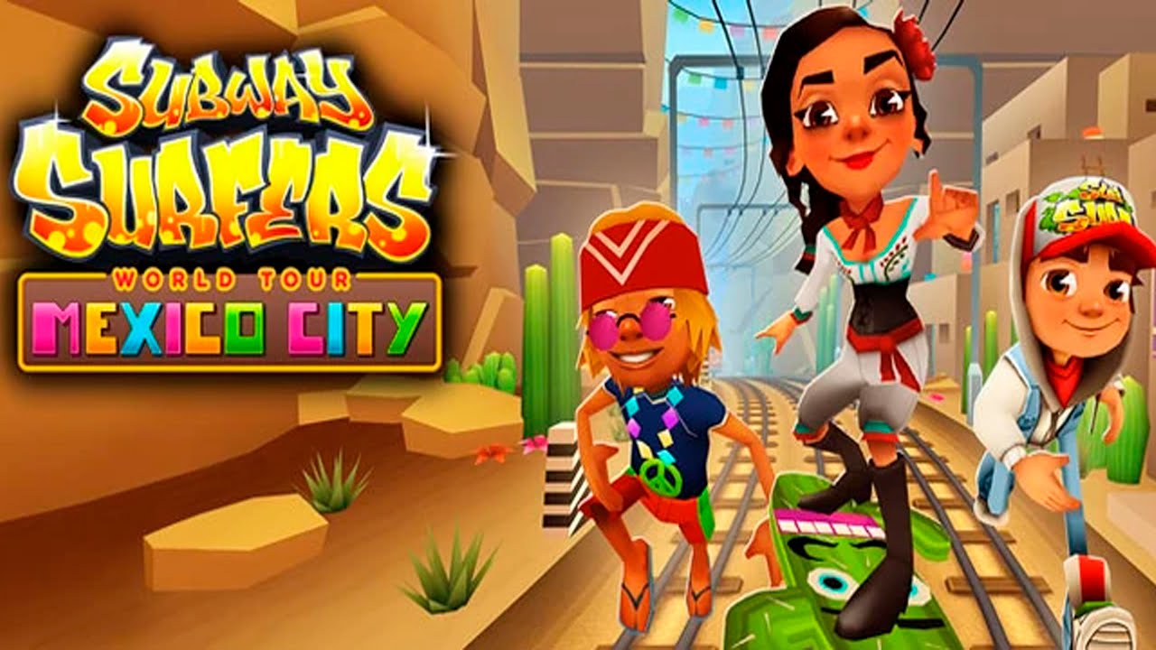 NEW UPDATE - SUBWAY SURFERS MEXICO CITY 2014