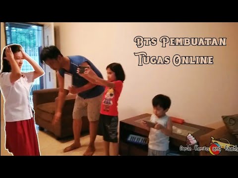 Mami jadi anak SD?? Ternyata seribet ini membuat tugas Video Sekolah Online kelas 1 SD