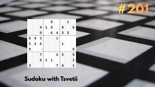 Sudoku with Tsvetii #201 | The Hardest Step Is the First Step