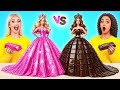 チョコレートの食べ物 vs 本物の食べ物のチャレンジ | おいしいキッチンハック Multi DO Challenge