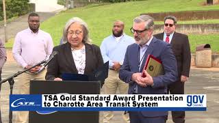 CATS awarded the TSA Gold Standard award - April 4, 2024