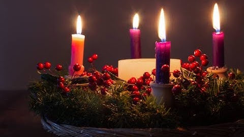"Finding Peace Amidst Chaos" - An Advent Reflection: Week 2: Bethlehem Candle