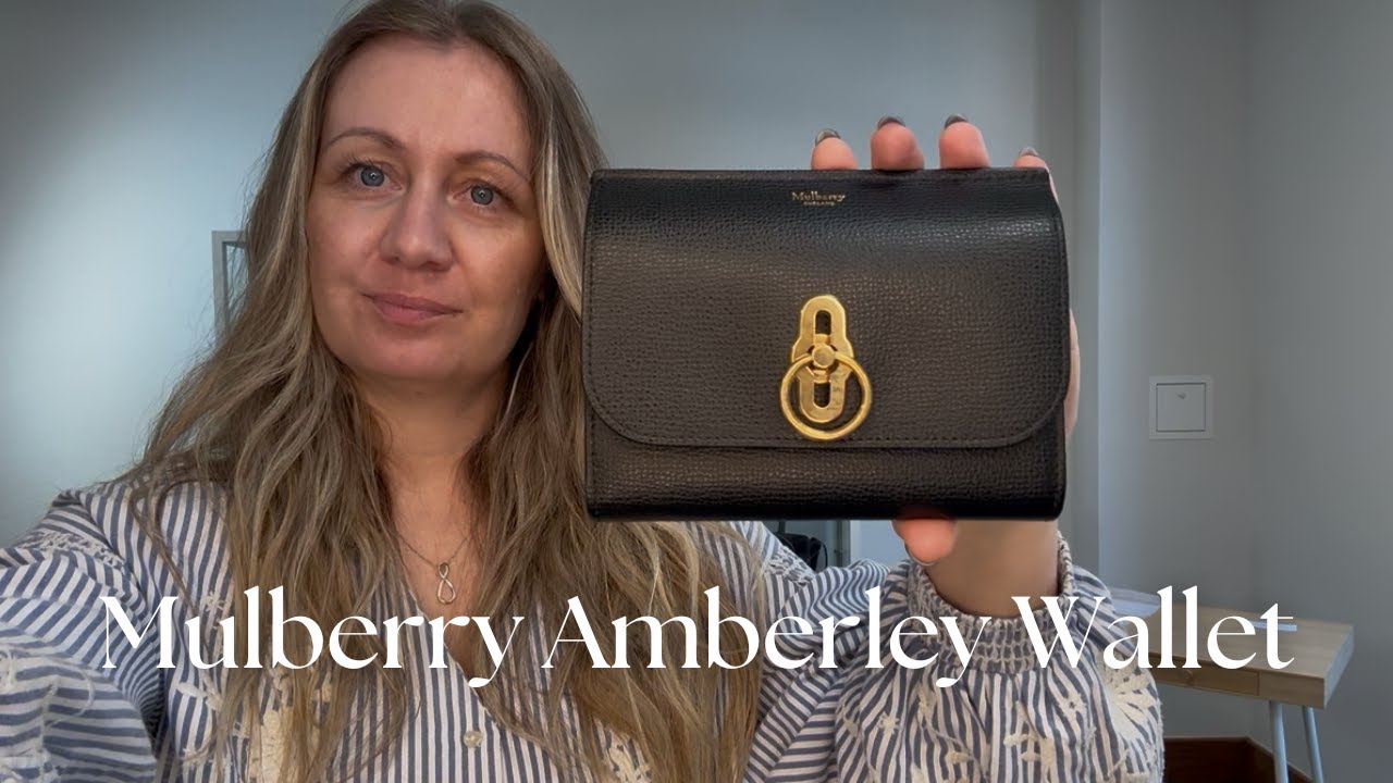 Mulberry Amberley Wallet Review - YouTube