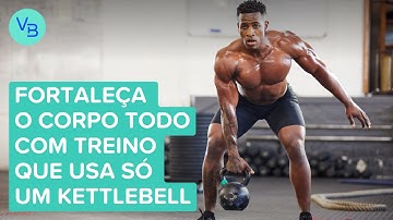 Treino com kettlebell: 5 exercícios para trabalhar o corpo todo